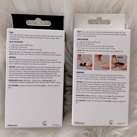 KISS Classy and Gel Fantasy Press On Nails Bundle - Picture 2 of 8